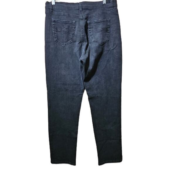 Style & Co black Tummy Control Skinny Jeans Size 14p - Picture 2 of 4